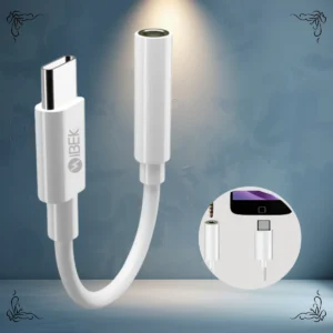 ADAPTADOR TIPO C A JACK IBEK IK - A003