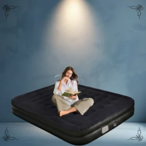 COLCHON INFLABLE AUTOMATICO 2 PLAZAS CON 2 ALMOHADAS