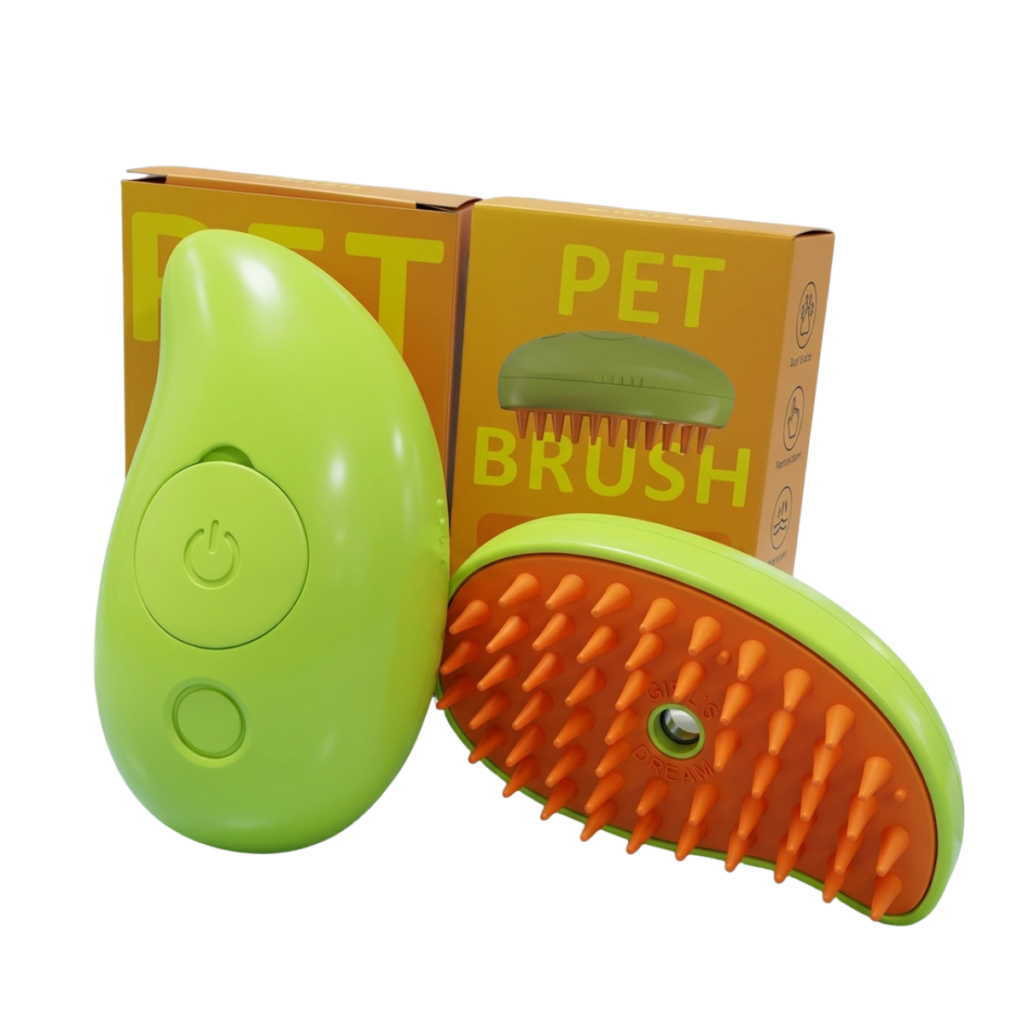 CEPILLO DE PELO PARA MASCOTA RECARGABLE