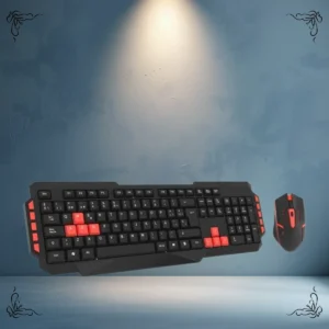 KIT TECLADO Y MOUSE NOGA COMBO GAMER NKB 350