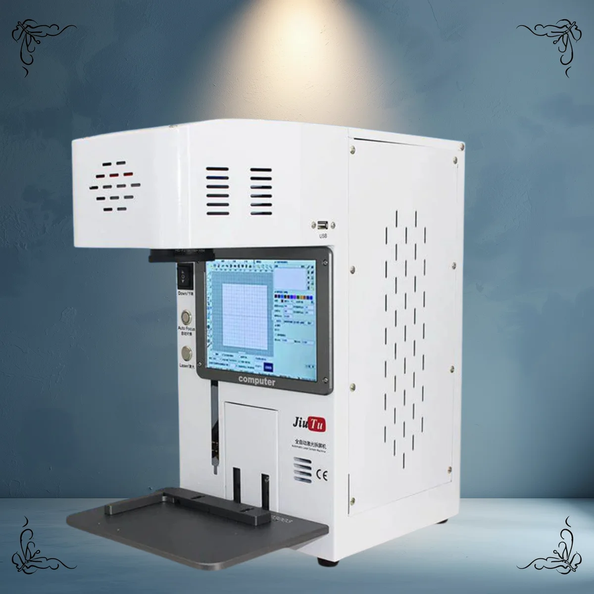 MAQUINA LASER PARA DESPEGAR TAPAS