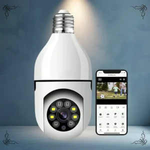 CAMARA FOCO INTELIGENTE WIFI CON RECEPTACULO