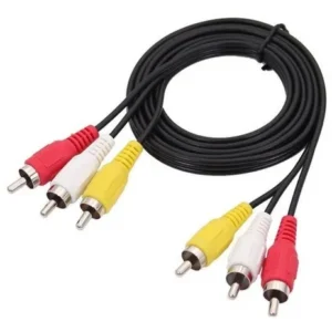 3 RCA  A 3 RCA CABLE PARA DVD EN BOLSA