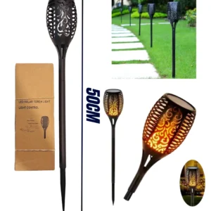 LUZ SOLAR ESTACA PARA JARDIN SL2003 EN CAJA 50CM