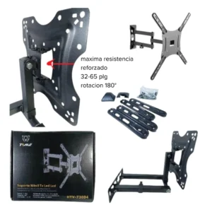 SOPORTE PARA TV TIME REFORZADO 32 - 65 " 2 BRAZOS HTV 73004