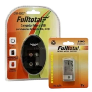 CARGADOR DE BATERIA 9V 010-1007