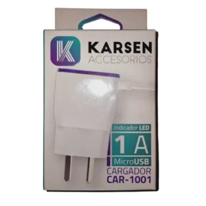 CARGADOR 1.0A V8 KARSEN