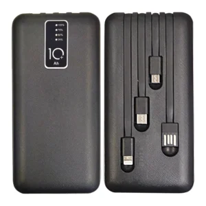 POWER BANK NEGRO 5 EN 1