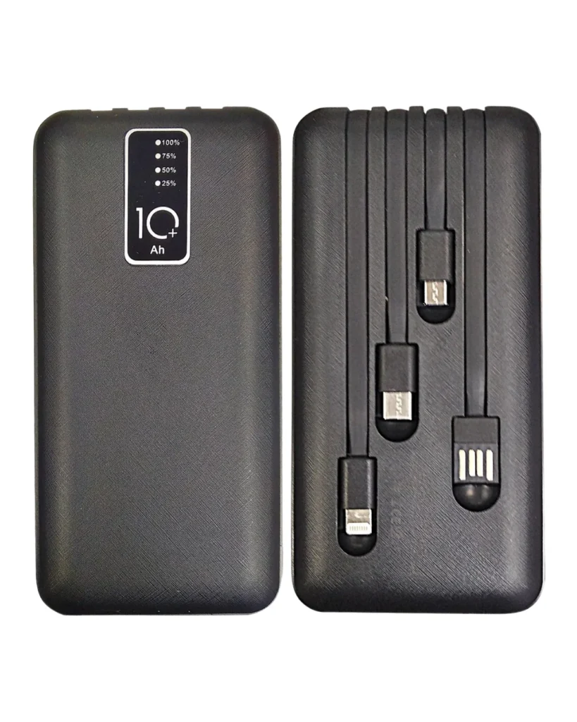 POWER BANK NEGRO 5 EN 1