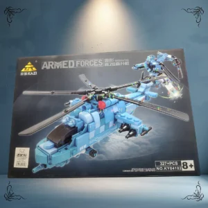 BLOQUE 2 EN 1 HELICOPTERO ROBOT KY84182