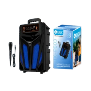 PARLANTE IBEK 8" CON MICROFONO IK P803