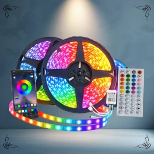 TIRA LED BLUETOOH Y CONTROL 5050 RGB 10 MTS