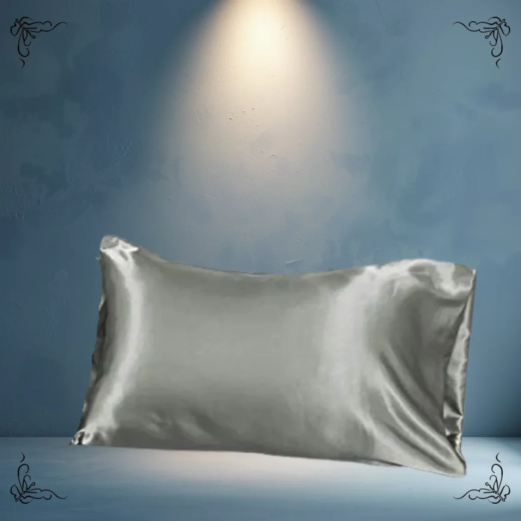 FUNDA DE ALMOHADA SATEN LISA KING X2
