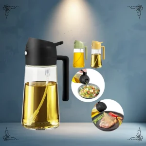 BOTELLA ROCIADORA DISPENSADORA DE ACEITE 600ML