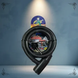 CADENA PARA BICI / MOTO 2 LLAVES 1.20 MTS LB-01