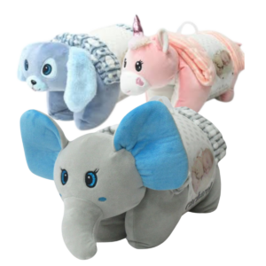 PELUCHE CON FRAZADA BEBE