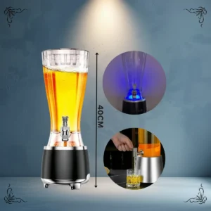 CHOPERA 2.5L CON RGB Y PARLANTE YQ10407
