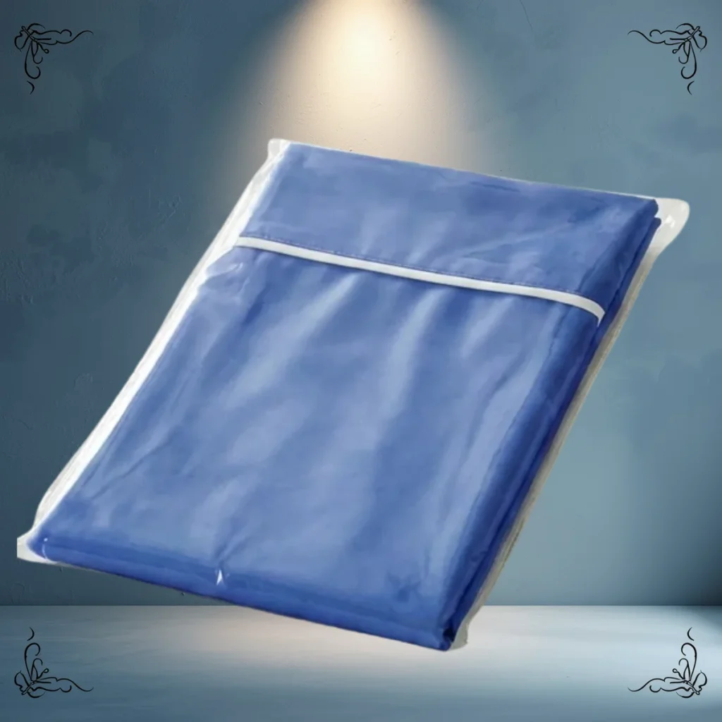 FUNDA DE ALMOHADA SATEN C/ VIVO 80*80 X2