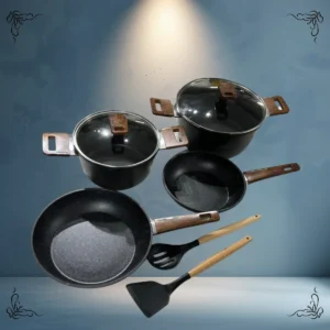 JUEGO DE OLLAS 8 PIEZAS  CHU GONG FU