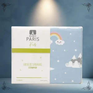 JUEGO DE SABANA PARIS KIDS 1 1/2