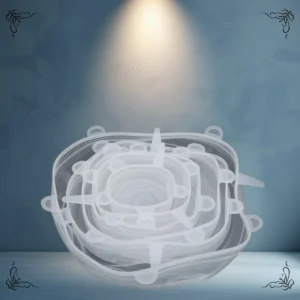 TAPA SILICONA 6 PIEZAS PARA BOWL PAL1497