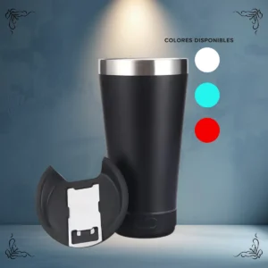 VASO RGB CON PARLANTE Y ABRIDOR DE CERVEZA NH 30351