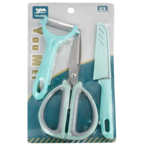 SET TIJERA PELA PAPA Y CUCHILLO 3 PIEZA M41762