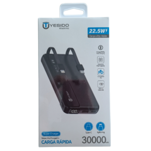 POWER BANK TYESIDO PB6001 30000MHA