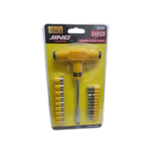 JUEGO DE LLAVE T 24 PIEZAS JJ 203