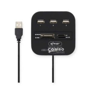 HUB USB 2.0 TARJETA DE MEMORIA KNUP HBT58
