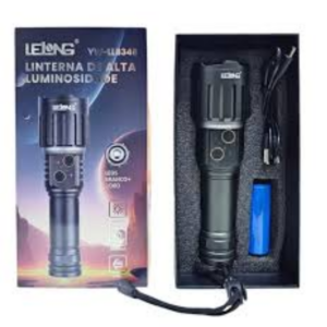 LINTERNA DE ALTA LUMINOSIDAD LELONG YW-LL8345 3000LM