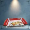 FUENTE DE VIDRIO PARA HORNO RECTANGULAR MEDIANA NADIR