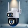 CAMARA DE SEGURIDAD IP DOMO DOBLE IBEK IB A28
