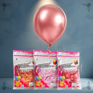 GLOBO CROMADO / METALIZADO 12" X50 UNID