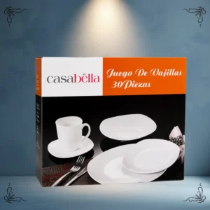 SET DE VAJILLA PORCELANA 30 PIEZAS
