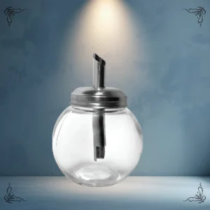 AZUCARERA DE VIDRIO CON PICO CAROL 3028