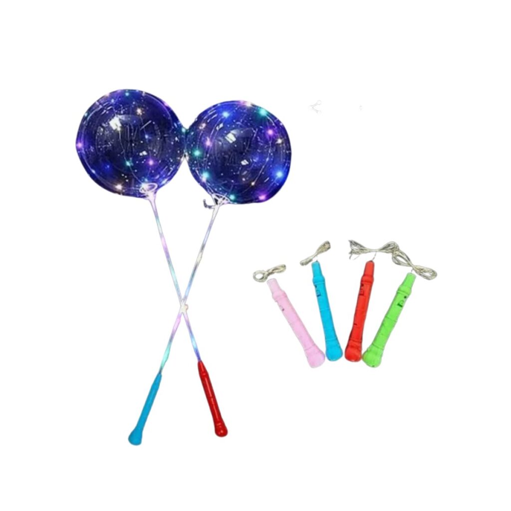 GLOBO DE SILICONA CON LUZ MULTICOLOR MC X1 UNIDAD