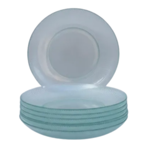 PLATO VIDRIO HONDO FENIX DURAX PACK X6
