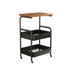 CARRITO ORGANIZADOR PLEGABLE CON MESA