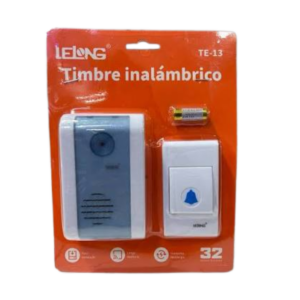 TIMBRE INALAMBRICO A PILA LELONG TE 13