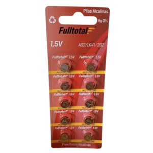 PILA  FULLTOTAL AG3 / LR41 / 392 ALCALINA C/U