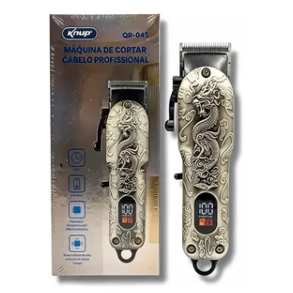 MAQUINA DE CORTAR PELO PROFESIONAL CON REGULADOR KNUP QR 045