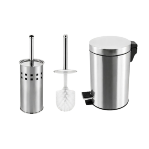 SET DE BAÑO BASURERO CEPILLO LELONG K333L