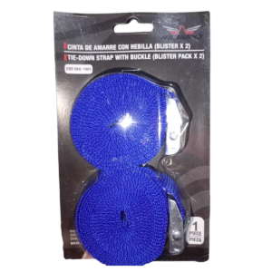 LINGA DE AMARRE AZUL X2 SKU 1003