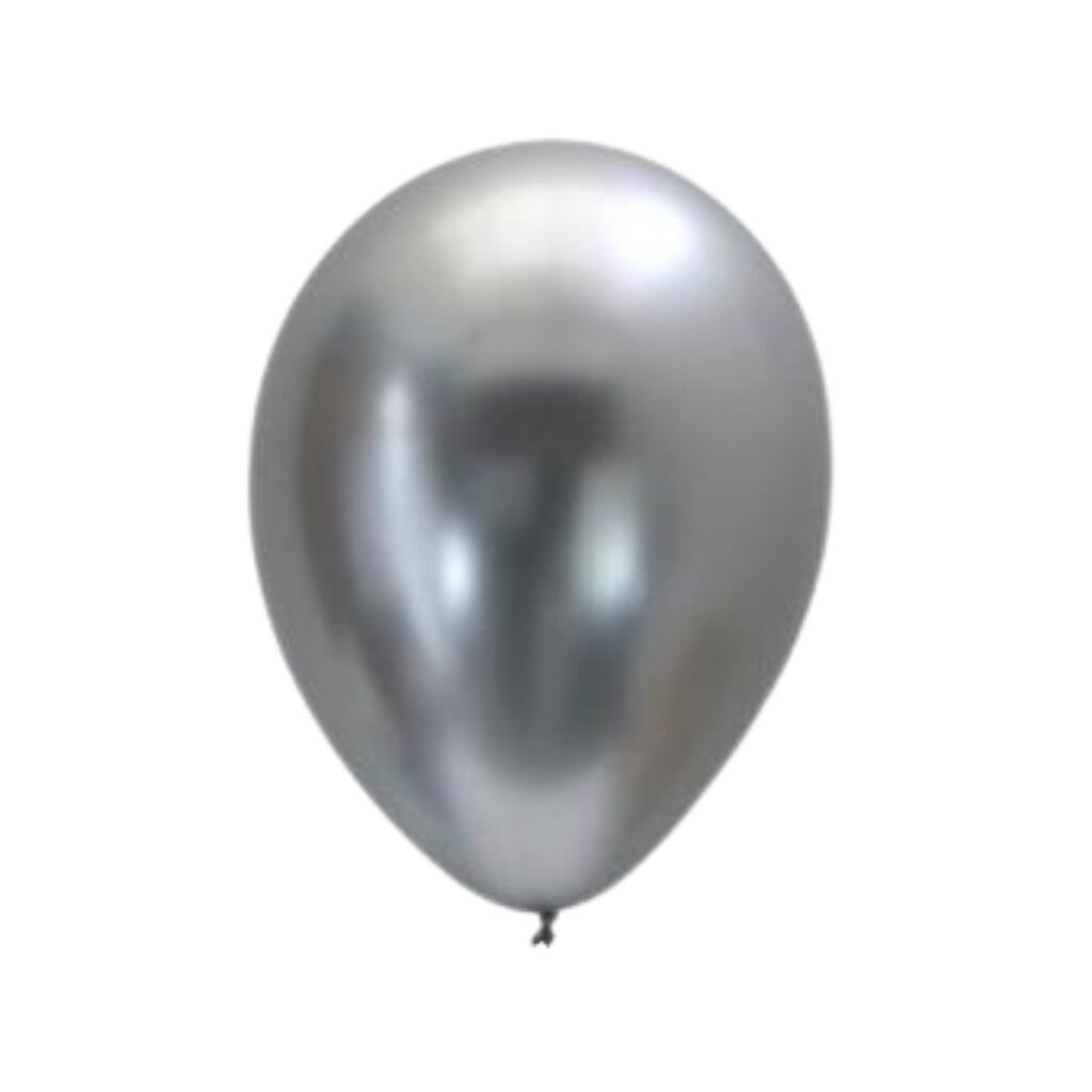 GLOBOS CROMADOS 12´´ PLATEADO J22001S