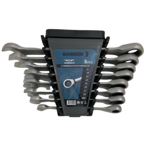 JUEGO DE LLAVE CRIQUE 8 PIEZAS BOMDER BOM5034 CROMO VANADIUM
