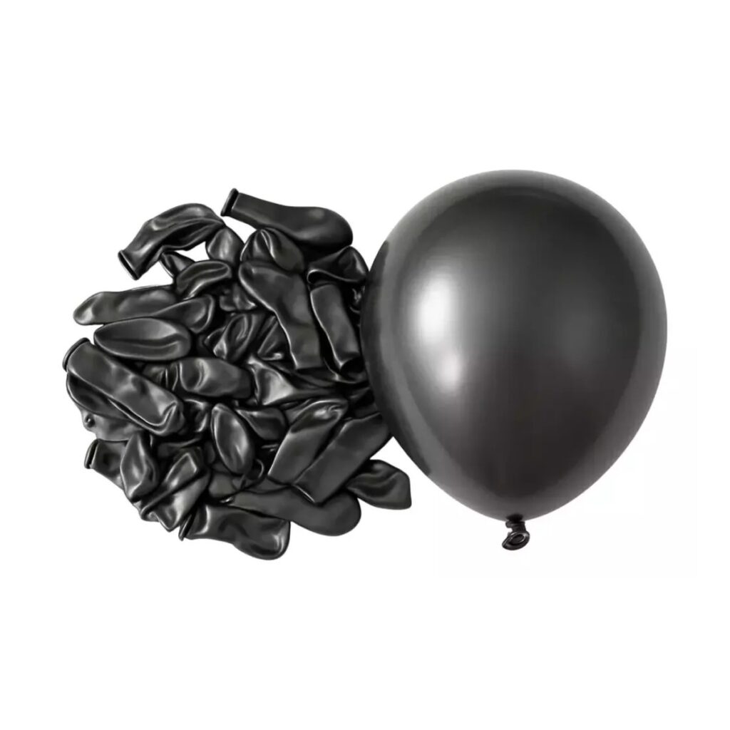 GLOBOS CROMADOS 12´´ NEGRO J22001BK
