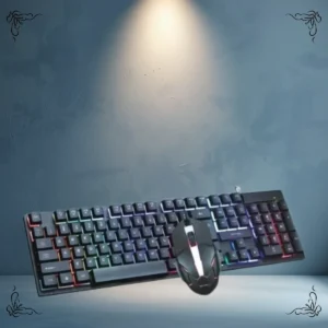 KIT TECLADO Y MOUSE MECANICO KNUP KP 2090