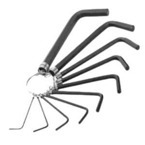 JUEGO DE LLAVE ALEM X10 HEX KEY