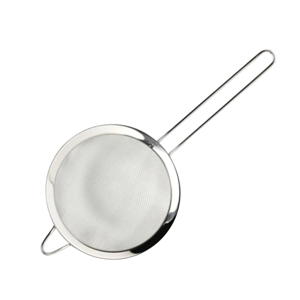 COLADOR CON  MALLA  ACERO 20 CM 1280206